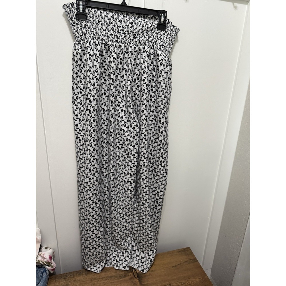 Women‎ Summer Trousers Loose High Waist Bottom Casual Wide Leg Vacation Beach
